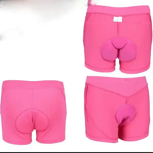 Breathable Women Cycling Riding Biking 3D Silica Gel Padded Shorts Underwear for Cycle MTB Mountain Rode Bike Bicycle Equipment