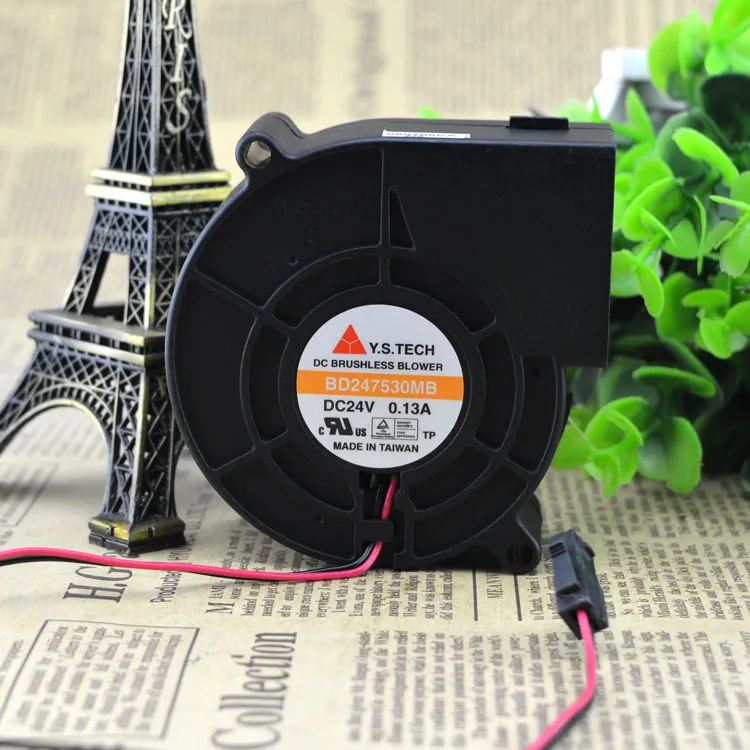 7,5 см BD247530MB DC24V 0.13A защиты электродвигателя Вентилятор охлаждения