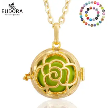 

Eudora Harmony Ball Pendant Lovely Chime Ball Mexcian Bola Angel Sounds Baby Caller Pregnancy Ball Charm Pendants Jewelry H039