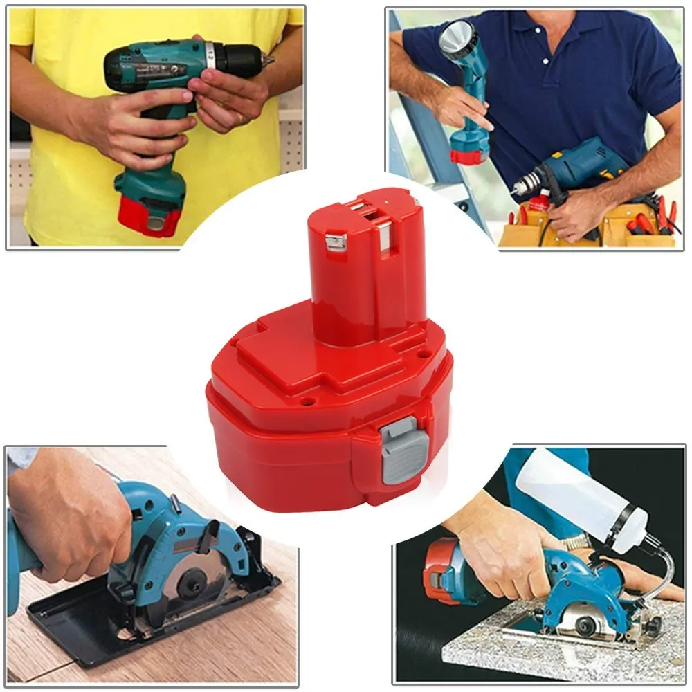 Preise 2X PA14 14,4 V 3000mAh Ni CD Power Tools Akkus für Makita 1420 1422 1433 1434 1435 4033D 6281D 6280D 6337D