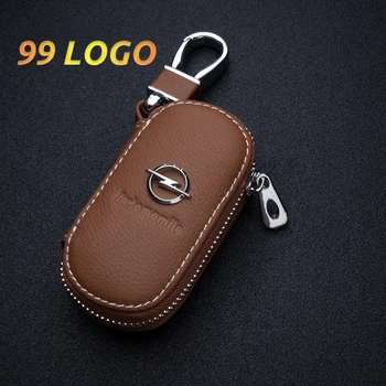 

For BMW Audi Mercedes Hyundai Citroen Jeep Opel Hyundai Volkswagen Honda Nissan Genuine Leather Car Remote Key Case Cover Wallet
