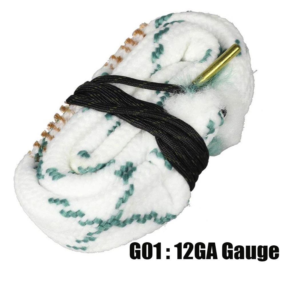 

Tactical Gun Cleaning Snake Cord 12GA Gague Durable Gun Rifle Pistol Cleaner Rope Outdoor Shooting Hunting Cleaning Tool
