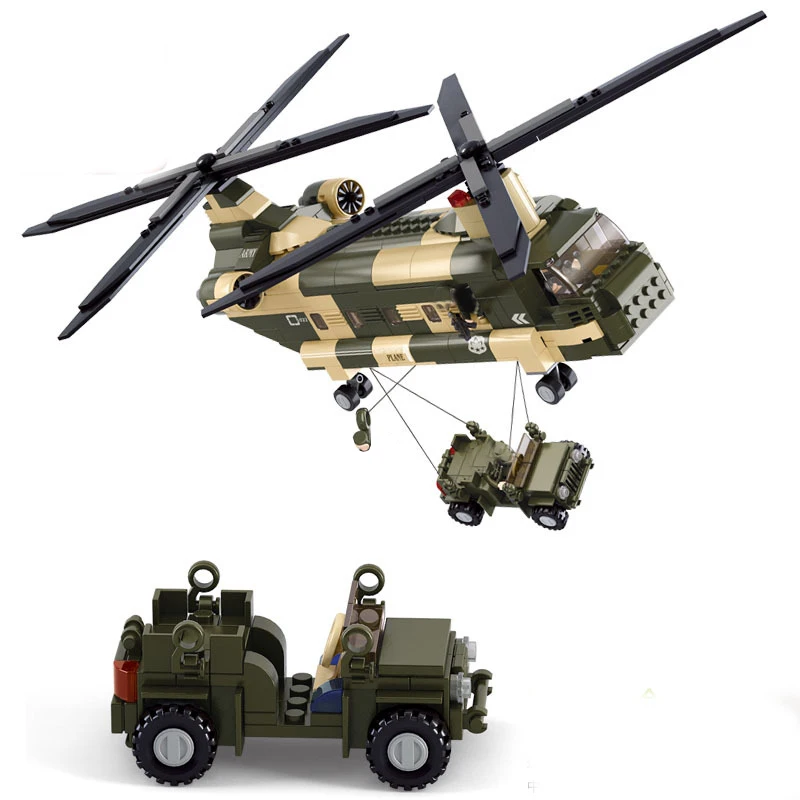 Строительные блоки для мальчиков: военный строительные блоки|Блочные