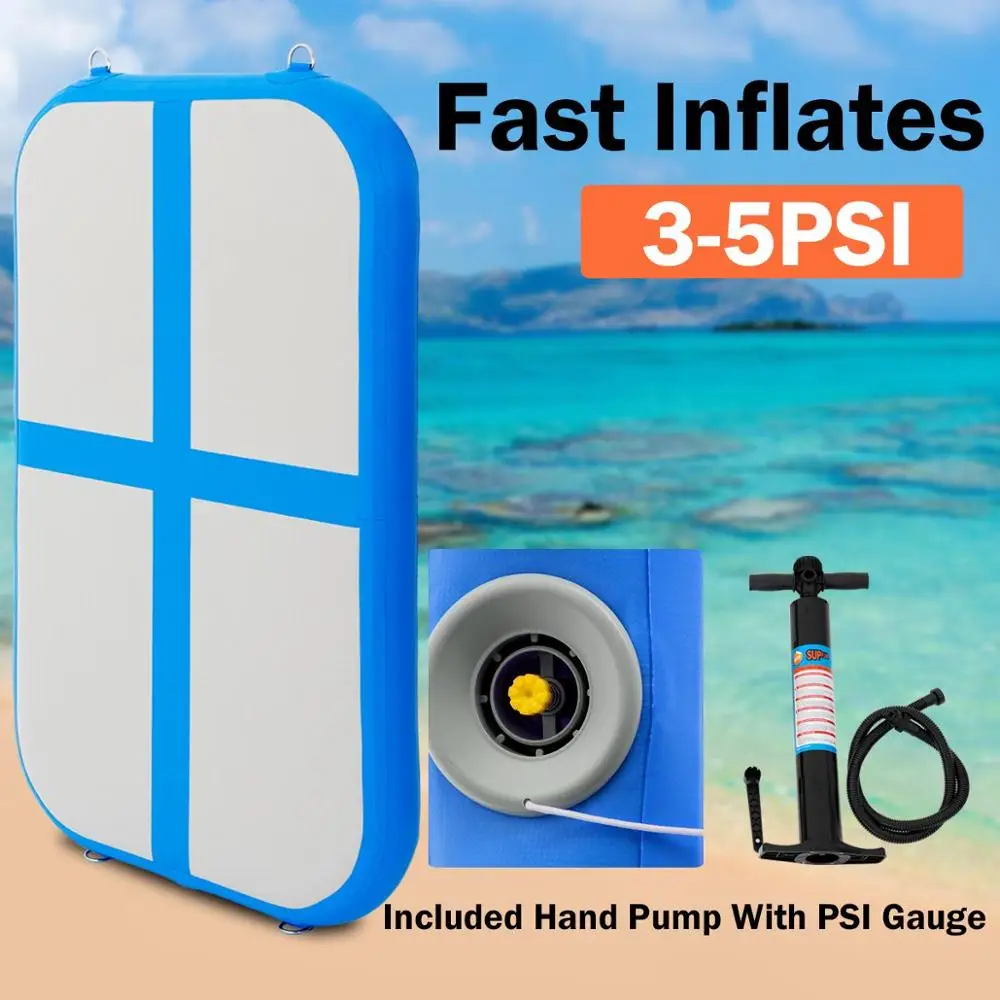 Gym Mat Inflatable Gymnastics Tumble Track Air Block Air Board Airtrack 5