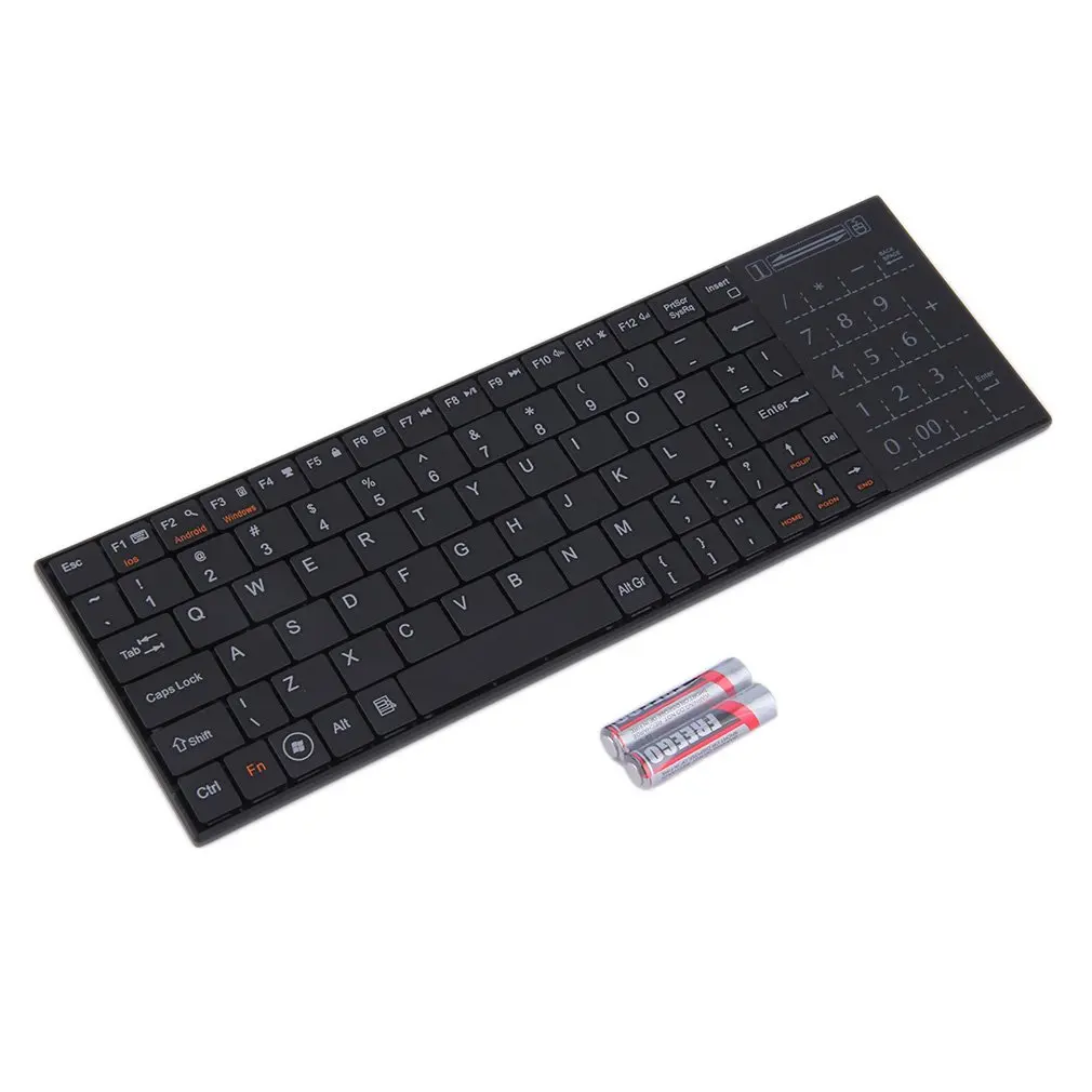 

Ultra slim Wireless Dual Connection Handheld Keyboard Touchpad