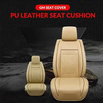 

Vehemo PU Leather Car Seat Cushion Cover Car Ventilation Cushion Prevent Scratches Car Seat Protection for Dustproof Waterproof