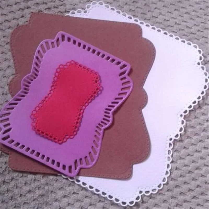 

Kokorosa Metal Cutting Dies Diecut Scrapbooking For Card Making DIY Embossing Cuts New Craft Pattern Photo Frame Cover New 2019