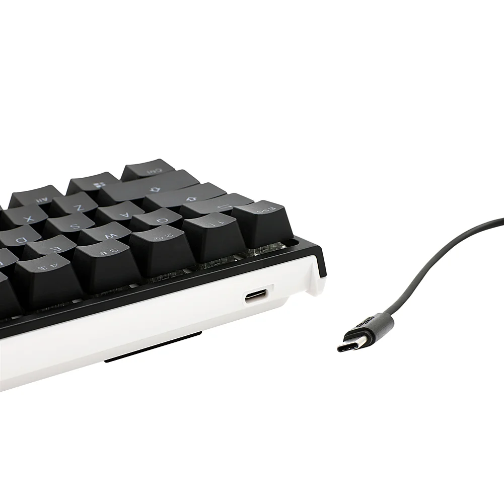 100 Original Ducky One 2 Mini V2 Ratte Jahr Rgb Led 60 Doppel Schuss Pbt Mechanische Tastatur Cherry Mx Schalter Version 2 Keyboards Aliexpress