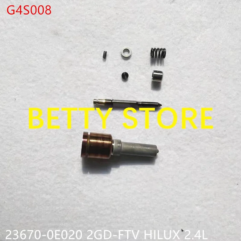 y nuevo de G4S008 para G4 comus carril inyector 23670-0E020 2GD-FTV HILUX 2.4L