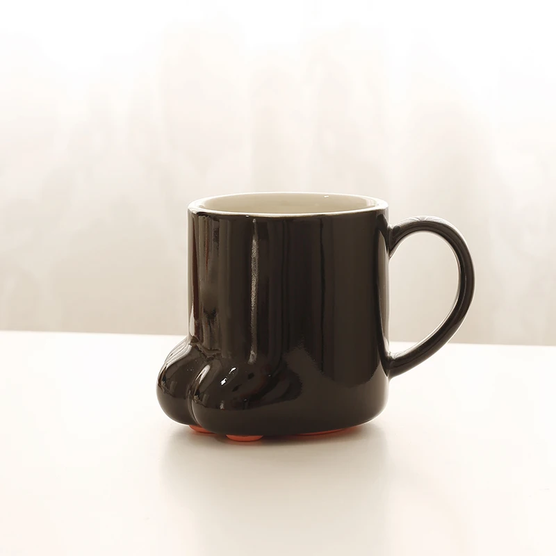 Скандинавский стиль Милая кошачья лапа Подложка для мяса креативная керамическая кружка чашка для воды керамическая кофейная чашка детский подарок