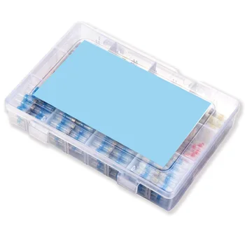 

220PCS Solder Seal Wire Connectors - Heat Shrink Butt Connectors - Electrical Wire Terminals - Insulated Waterproof Marine Autom