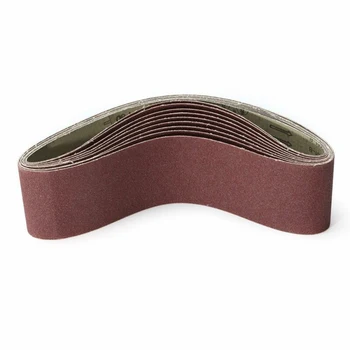 

5pcs Sanding belt Repair Sandpaper Fixture W Tool 80-1000 Grit Hook & Loop