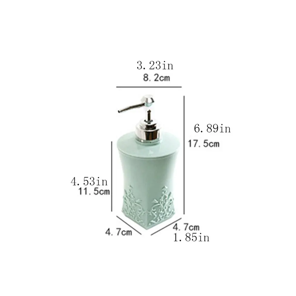 European Style Hand Sanitizer Bottles Float Carving Liquid Soap Dispenser Simple Shampoo Shower Gel Press Hand Bottle European Style Hand Sanitizer Bottles Float Carving Liquid Soap Dispenser Simple Shampoo Shower Gel Press Hand Bottle