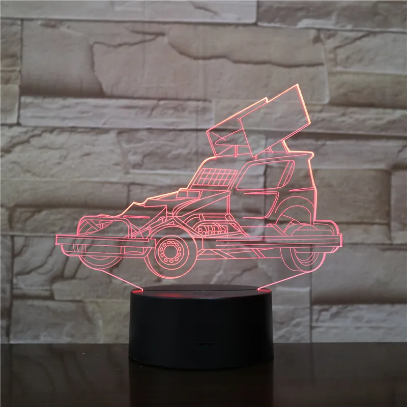 Кран грузовик автомобиль 3D Акриловый ночник USB спящий светильник 3AA батарея электрический стол лампа Спальня Декор Детский подарок 1970
