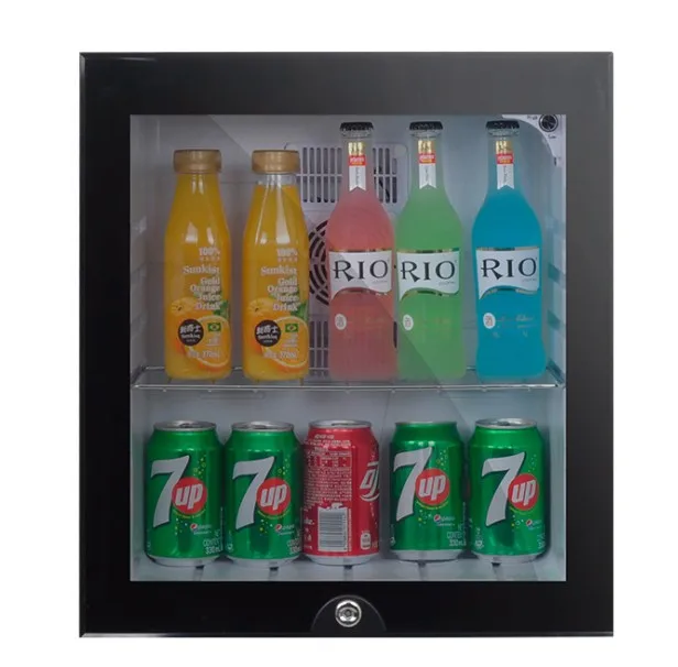 30L мини-холодильник для дома, однодверное вино молоко, холодное хранение продуктов, холодильник для дома, холодильник с морозильной камерой - Цвет: Белый
