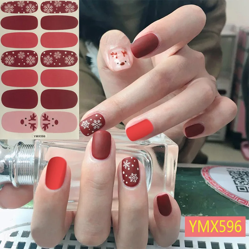 unhas diy natal unha arte manicure volta