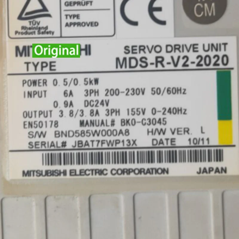 MDS-R-V2-2020 Servo Driver Used In Good Condition | Электроника