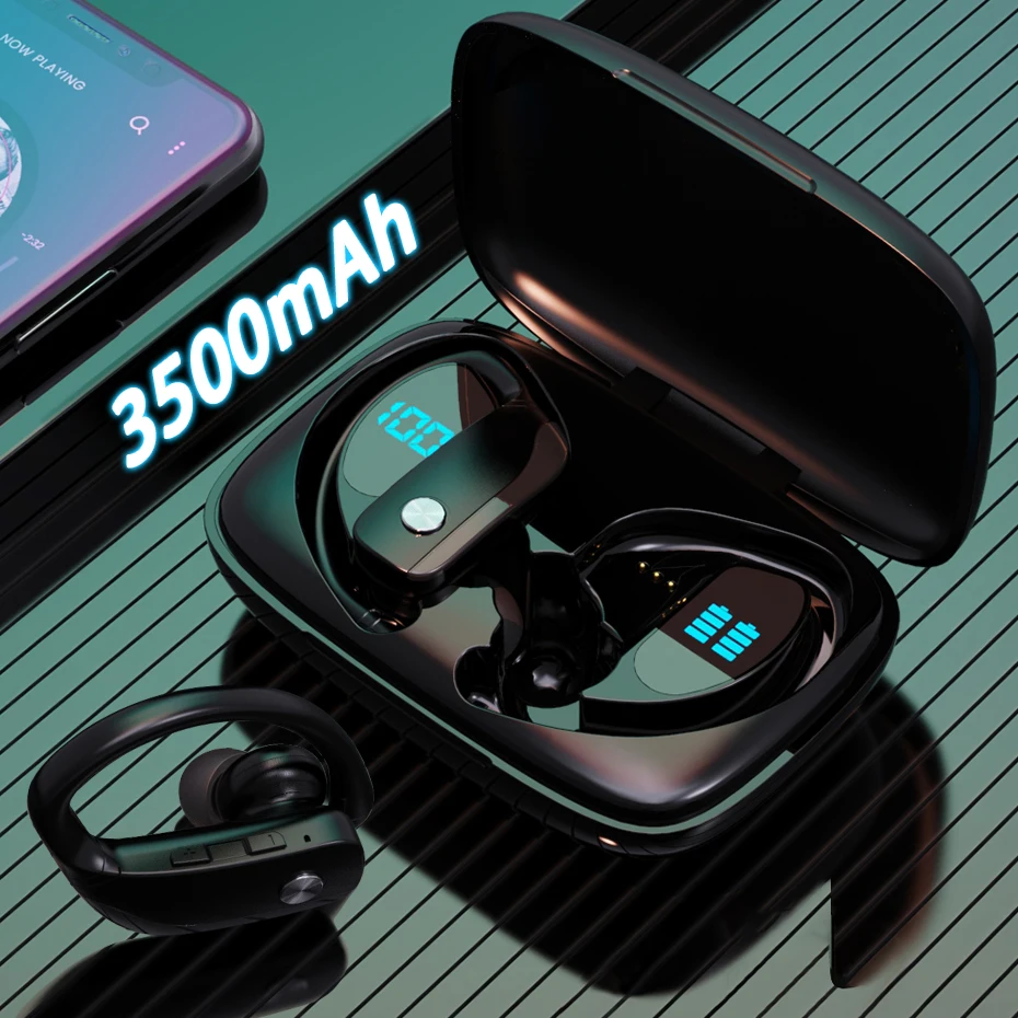 Best Seller TWS Earphone Headsets Charging-Box Earbuds Gaming Led-Power-Display Wireless Bluetooth NRwoeQxZQOQ