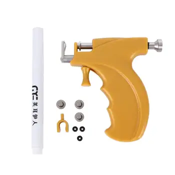 

1Set Professional Piercing Gun Tools Kit Safety Steriled Ear Nose Device Earring Piercing Instrument Top Quality piercing Tool