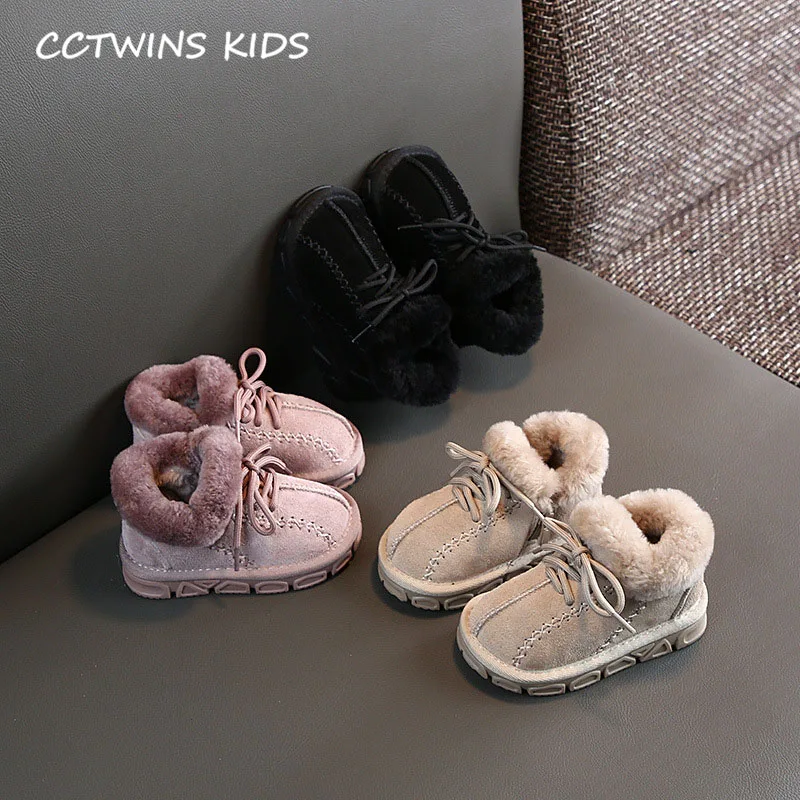 CCTWINS/детская обувь; коллекция года; зимняя обувь из натуральной кожи для маленьких девочек; Детские модные зимние ботинки; Брендовые ботильоны для мальчиков; SNB166