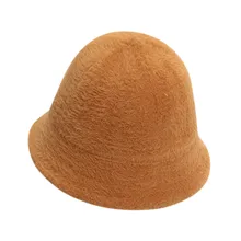 Зимние женские вязаные шапки, модные женские шапки во французском стиле, теплые вечерние шапки, элегантные шапки для женщин