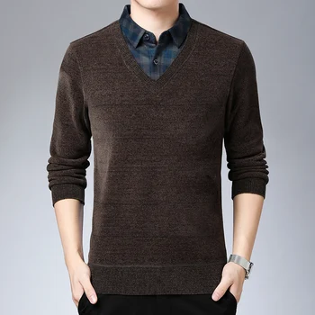 

High Quality Mens Autumn & Winter Slim Fit Thick Warm Long-Sleeve Sweater Blouse Tops Free Shipping