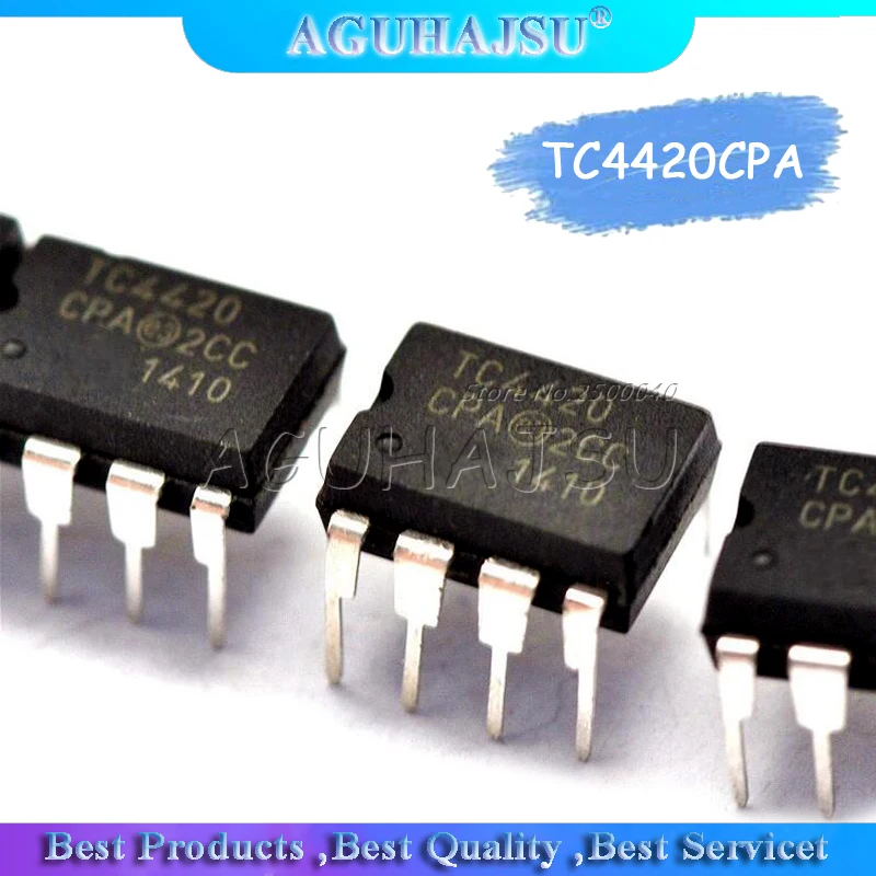 10 шт. TC4420CPA DIP-8 MIC4420BN MIC4420 TC4420 DIP TC4420CP TC4420EPA DIP8 4420CPA | Электронные компоненты и
