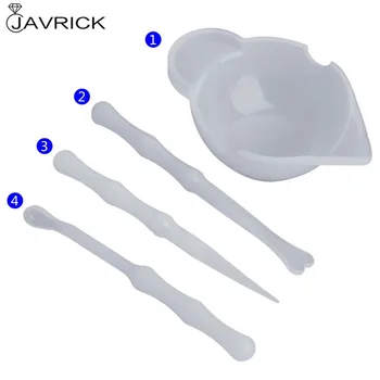

DIY Tools Spoon Mix Scraper Cup Silicone Mold Dispenser Jewelry Making Accessories Epoxy Resin Mould Crafts