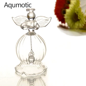 

Aqumotic Angel Bell Glass Angel Wind Chimes Aeolian Bells Christmas Tree Decoration Hanging Wind-bell Balcony Small Ornaments