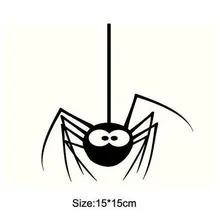 Паук поколение резные съемные Классные модные креативные наклейки для гостиной, спальни настенные настраиваемые MUK4275