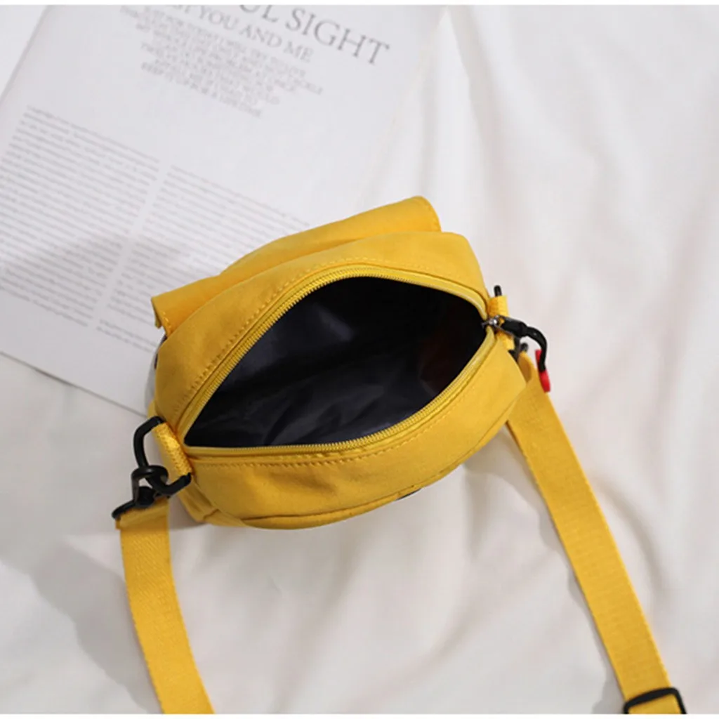 Новинка, женская вышитая парусиновая Сумочка с пряжкой, креативная мультяшная сумка на плечо, сумки через плечо для женщин#20