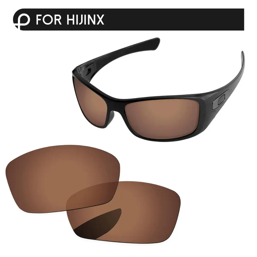 

Papaviva Copper Brown Polarized Replacement Lenses For Hijinx Sunglasses Frame 100% UVA & UVB Protection