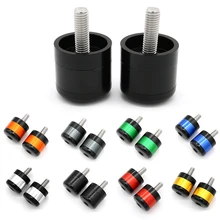 Для Kawasaki ZX-12R ниндзя ZX-14/R ZZR1400 ZZ-R1200 ZX-11 ZZ-R 1100 ZZR 1200 ER-5 Ручки Конец Ручка Бар Конец Вилки