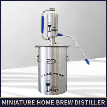 

Malaysia domestic small distiller 35L Moonshine maker 304 stainless steel single-tower brewing equipment flavorings for home