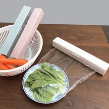 Кухонное хранилище лезвие из нержавеющей стали цепляет диспенсер для пищевой пленки коробка восковая бумажная пленка вырубная коробка сохранение продуктов в свежем состоянии инструмент