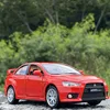 1:32 Mitsubishis Lancer Evo X 10 Alloy Car Model Diecast Metal Toy Vehicle Car Model Simulation Sound Light Collection Kids Gift 2