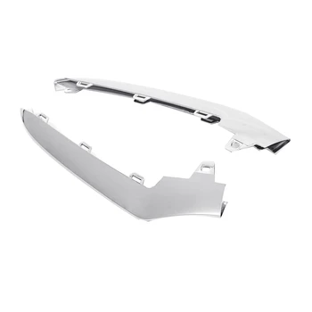 

Front Bumper Chrome Trim Molding Lip Front Shovel for Mercedes-Benz W212 E-Class 2014-2016
