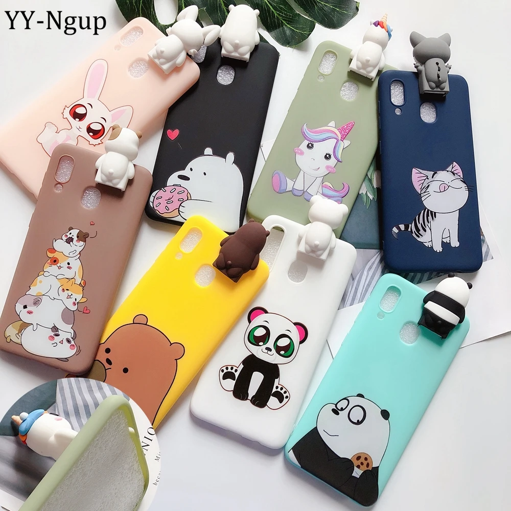 

Redmi 6A 7A Case etui Xiaomi Redmi GO S2 K20 Pro Case Kawaii 3D Unicorn Silicone Cover for Funda Xiomi mi CC9 CC9E Phone Holder