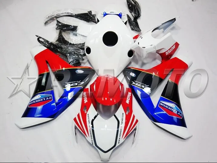 

(Injection molding) New ABS Full Fairing Kit Fit For Honda CBR1000RR 08-11 2008 2009 2010 2011 CBR1000 Fairings set red blue FR
