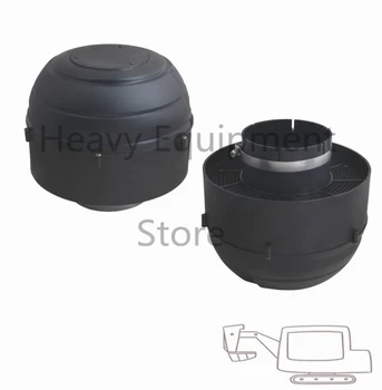 

High Quality 6 Inch 130-3280 Waterproof Sun-Proof Air Filter Precleaner For Caterpillar John Deere Excavator Loader