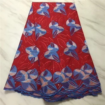 

High Quality Swiss Voile Lace 2020 African Lace Fabric African Swiss Cotton Embroidered Atiku man fabric For Party Dress