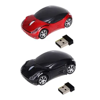 

USB 2.4GH Wireless Car Mouse USB2.0 Optical Mouse Cartoon Korean Sports Car Optical Mouse Gaming Mouse For Laptop PC Computer