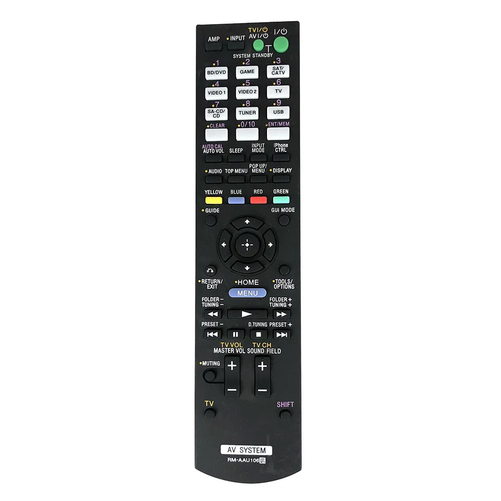 

Replace RM-AAU106 For Sony Audio System Remote Control STR-DH720 STR-DH730 STR-DH830 TDM-iP30 AV System