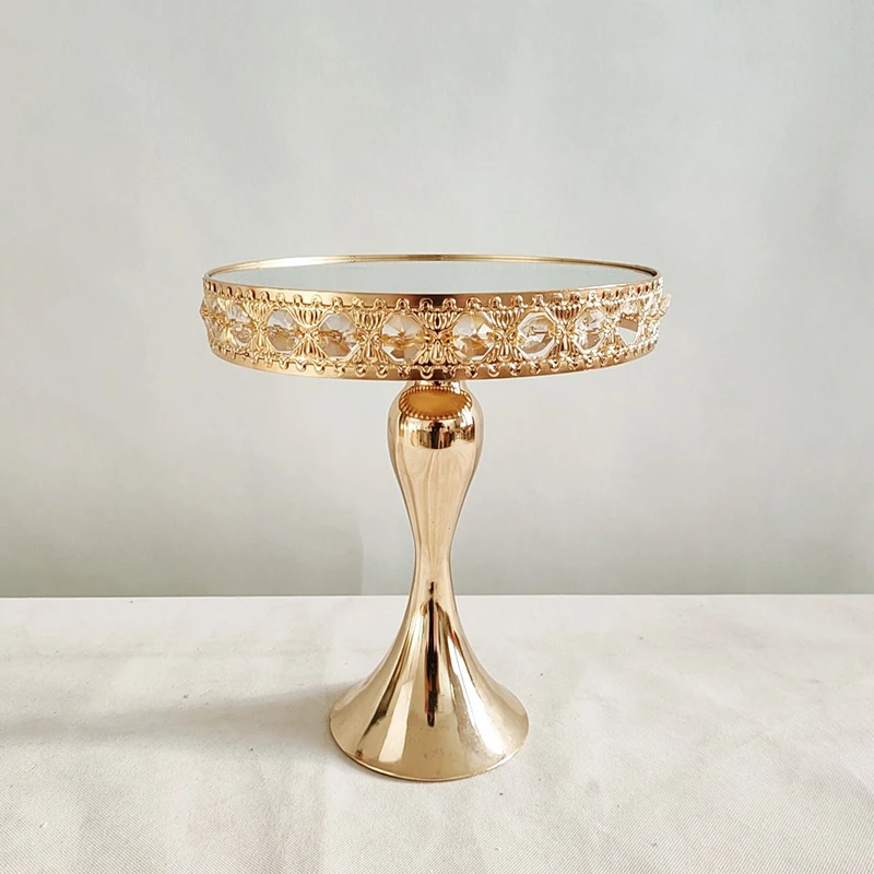 1pcs-4pcs Cake Stand Round Metal Cake Stands Dessert Display Cupcake Stands