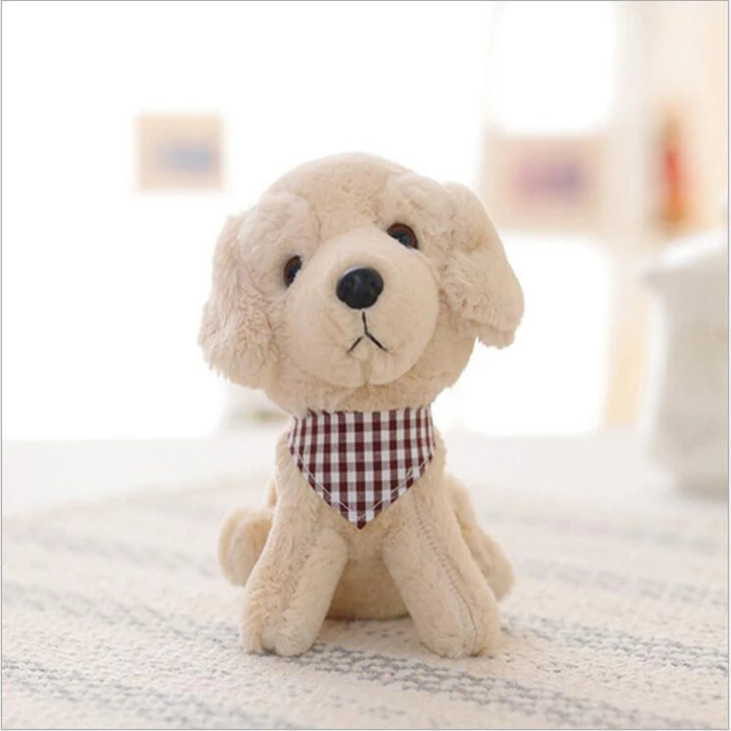 

Cute dog plush toys can be customized logo birthday gift 18cm