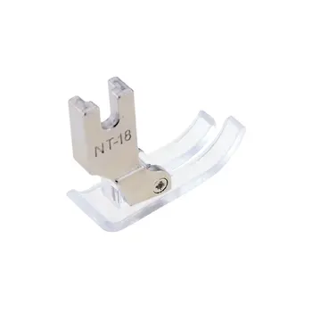 

1 Piece MT-18 Plastic Transparent Presser Foot Flat Car Plastic Presser Foot Industrial Sewing Machine Presser Foot Flat Car Pre