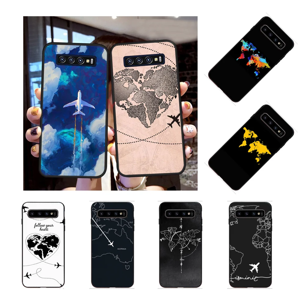 Мягкий резиновый чехол для Samsung S9 plus S5 S6 edge S7 S8 S10 E plus|Бамперы| |