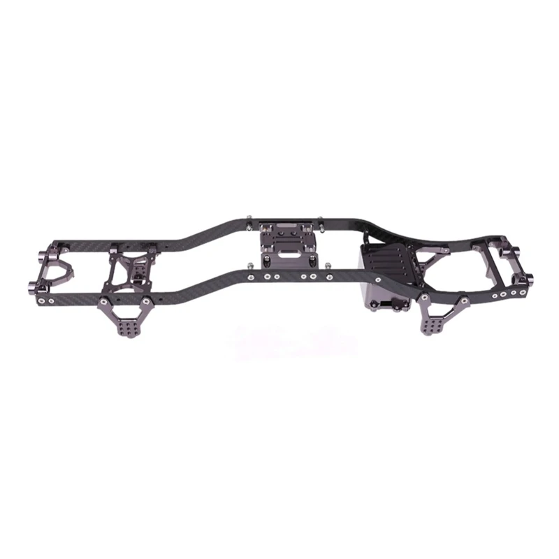

3K RC Car Frame Carbon Fiber Casting Chassis Beam Rock Crawler Car Frame for RC Axial Scx10