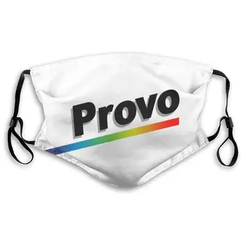 

Flag Of Provo Masks With filter Washable & Reusable Anti Dust Breathable Mask With Adjustable Ear Loops for Men & Women