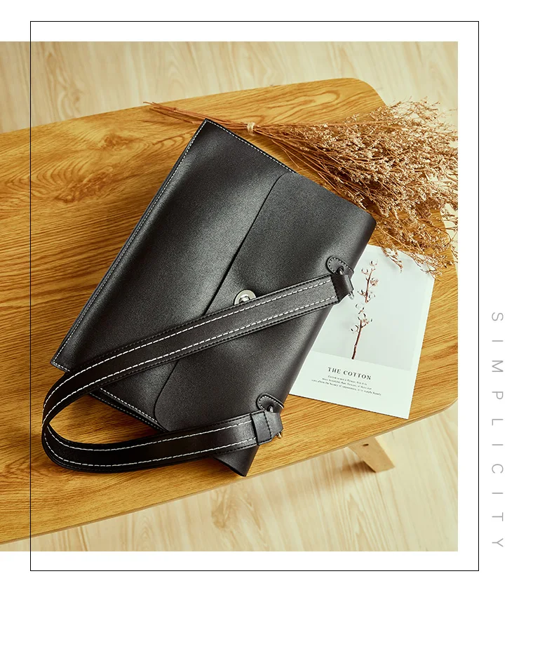 Женская модная кожаная сумка Новое качество Женская дизайнерская сумка Леди Портфель Сумка через плечо Винтажная рабочая сумка